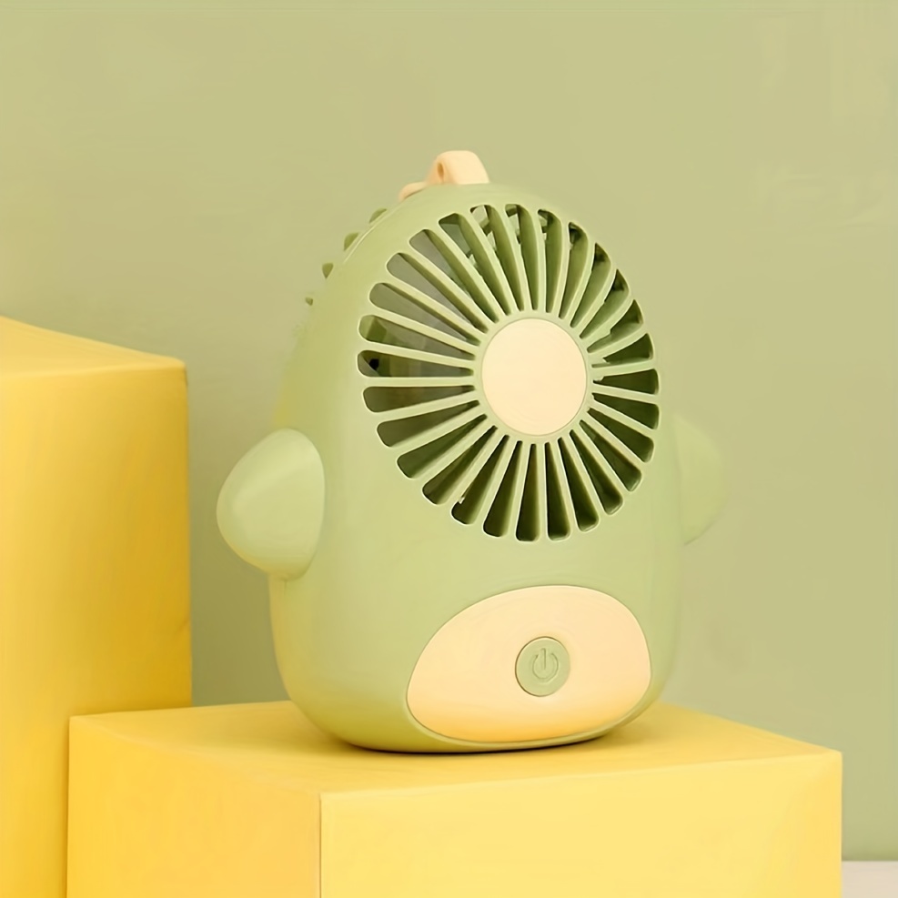 Summer Mini Strong Power Fan Durable Cartoon Handheld Small Fan