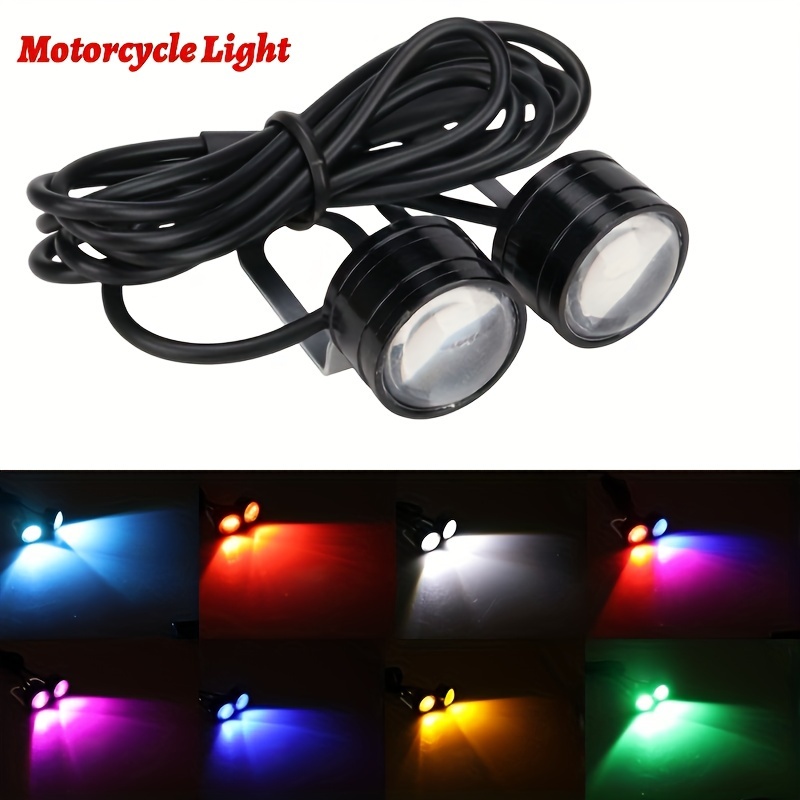 Led Motorcycle Rearview Mirror Light Electric Vehicle - Temu