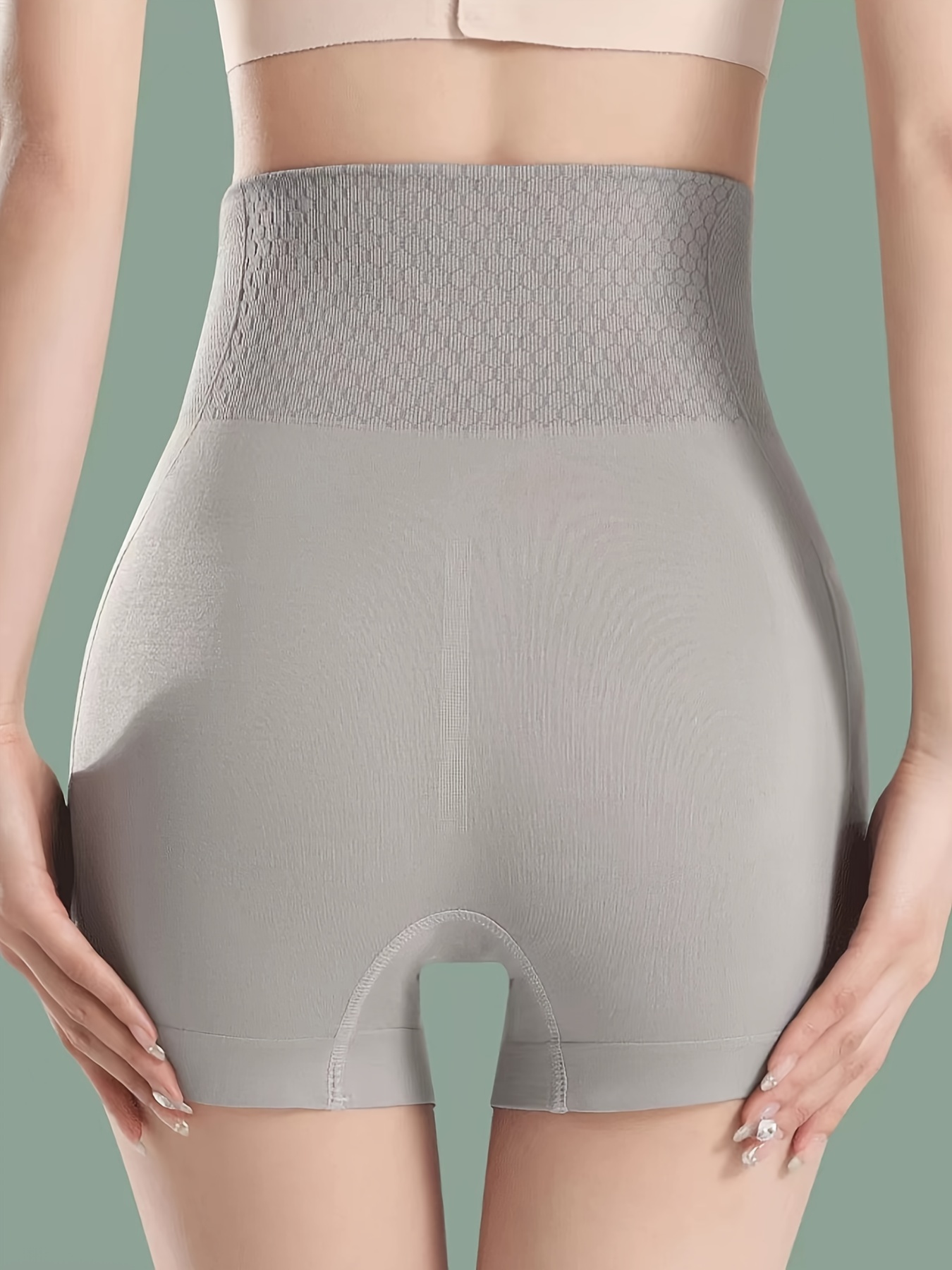 Nylon Spandex Tummy Control BoyShort Butt Lifter Panty Shapewear