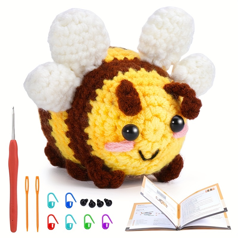 Crochetta Crochet Kit per principianti, kit all'uncinetto per