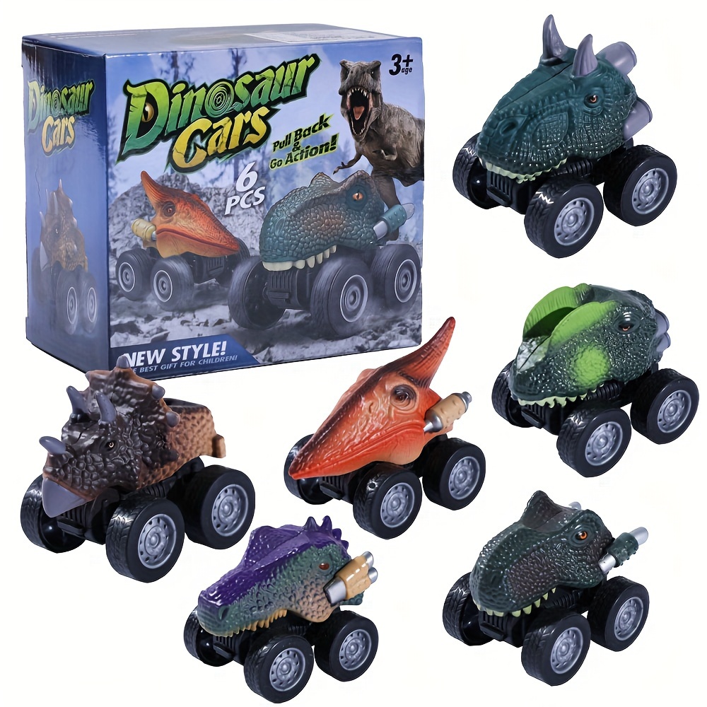 Jouets de voiture pour tout-petits pour 1 2 3 4 ans Enfant Dinosaure  Transport Carrier Trucks Boy Toys Cadeaux d'anniversaire