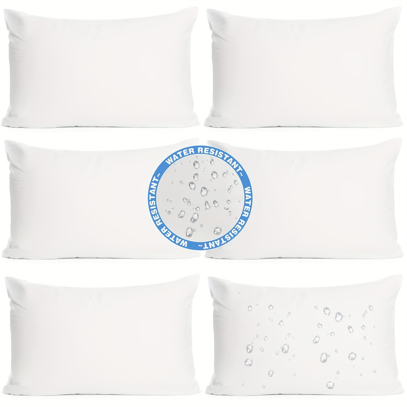 18X18 Pillow Insert, Outdoor Waterproof Throw Pillow Inserts