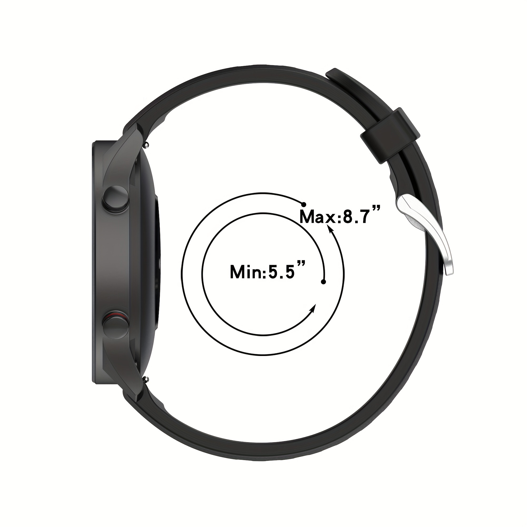 Bande Xiaomi Smartwatch, Cinturino Ricambio In Silicone Morbido Uomo E Donna  Compatibile Xiaomi Watch S1 / Watch S1 Active - Gioielli E Accessori - Temu  Italy