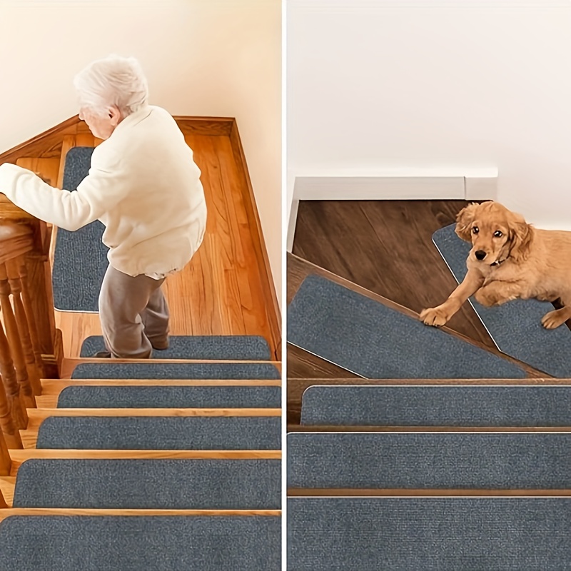 Non slip Carpet Stair Treads: Keep Your Family Safe With - Temu