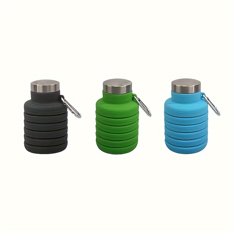 17 oz Collapsible Silicone Water Bottle