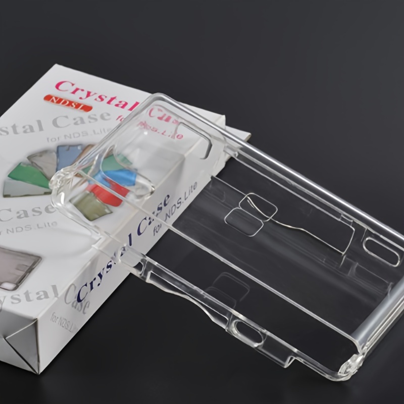 1pc Transparent Game Case Replacement Case Screen Lens