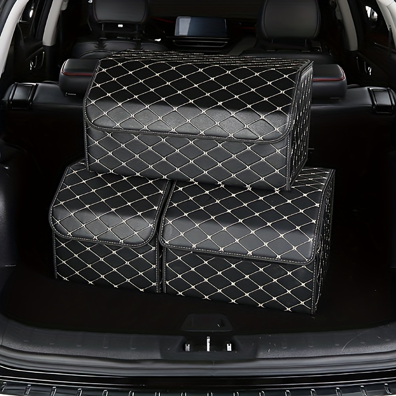 Zusammenklappbarer Mehrzweck-Kofferraum-Organizer Mit Deckel Für Limousinen