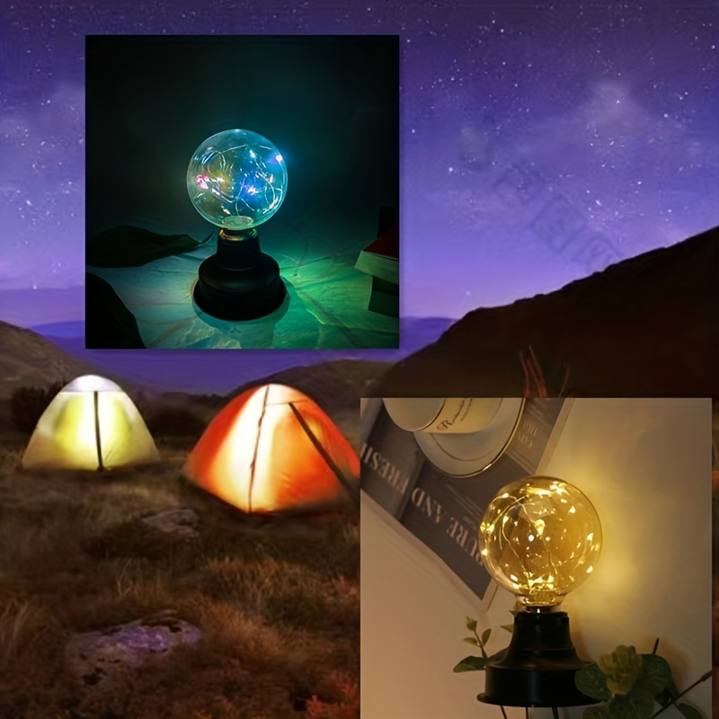 Luce Notturna Rotonda In Miniatura Lampada Campeggio 'aperto