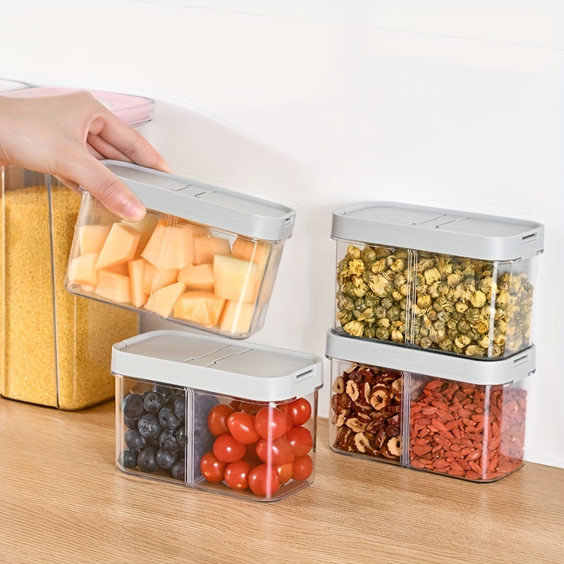 Food Storage Containers With Lids Clear Airtight Square Food - Temu