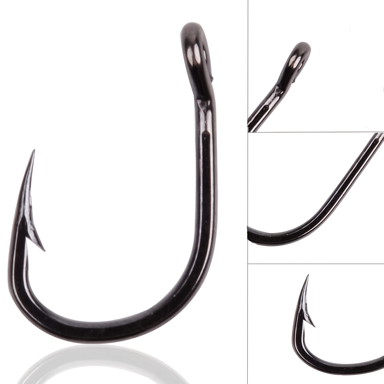 Fishing Tuna Hooks Kit – 50pcs Stainless Steel Circle Hook Big Game  Saltwater Hook Extra Strong Wire Hook Fish Hooks Tackle, Hooks -   Canada