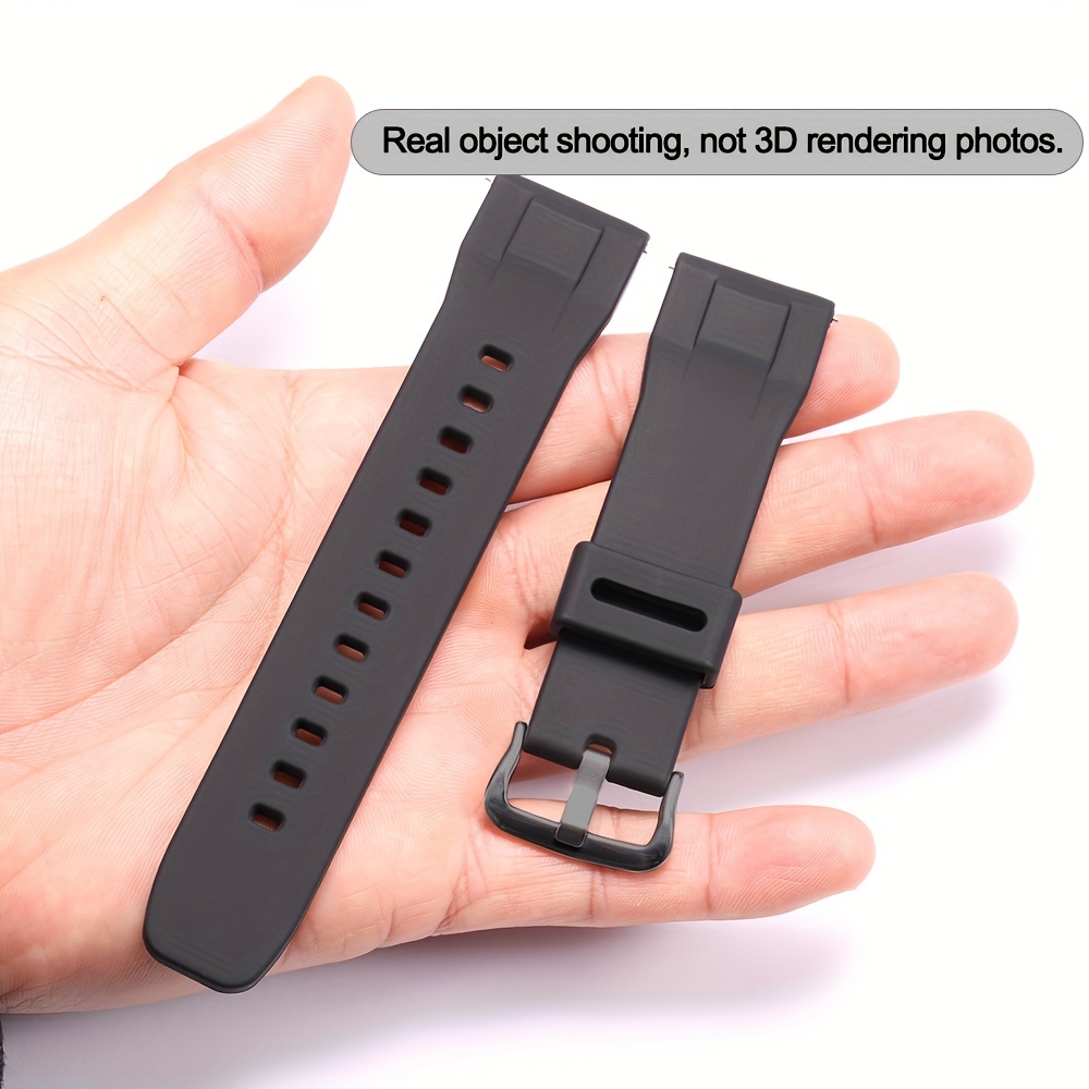 24mm Quick Release Rubber Watch Strap Compatible Pro Trek Prg 650y