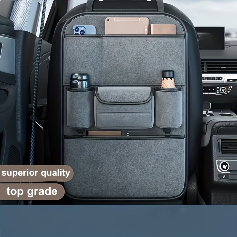 Car Seat Back Hanging Storage Bag Multifunctional Storage - Temu