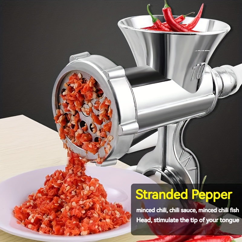 Aluminum Meat Grinder 10# Stuffers Manual Sausage Stuffer With Tubes Tool  Mincer For Home Kitchen Accessories