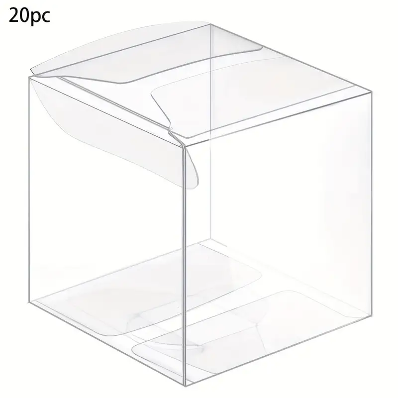 Clear Boxes, Favor Gift Box, Square Storage Bins Empty Boxed Containers,  Wedding, Party, Birthday Present, Candy, Cookie, Cupcake, Jewelry, Baby  Shower - Temu United Arab Emirates
