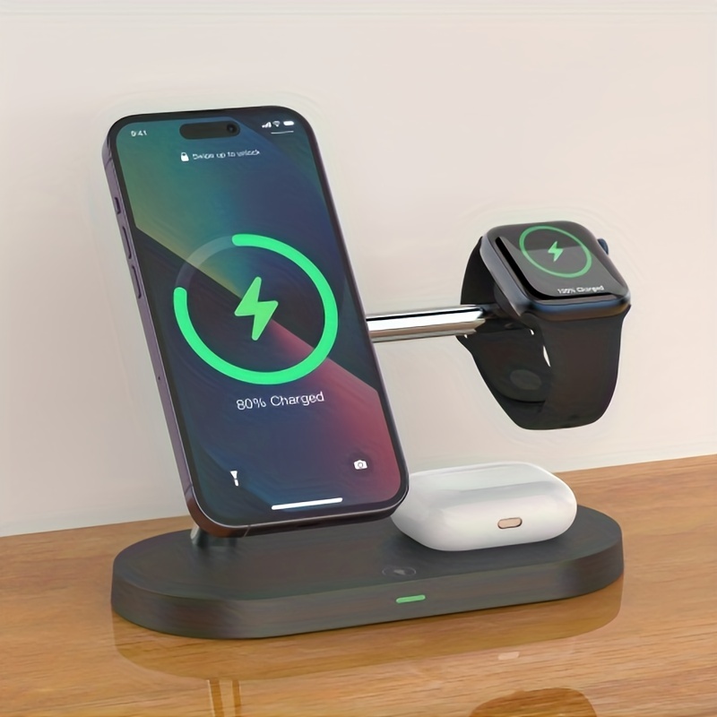 Anker PowerWave Magnetic 2-in-1 Stand, Charge Phone + Earbuds  Simultaneously