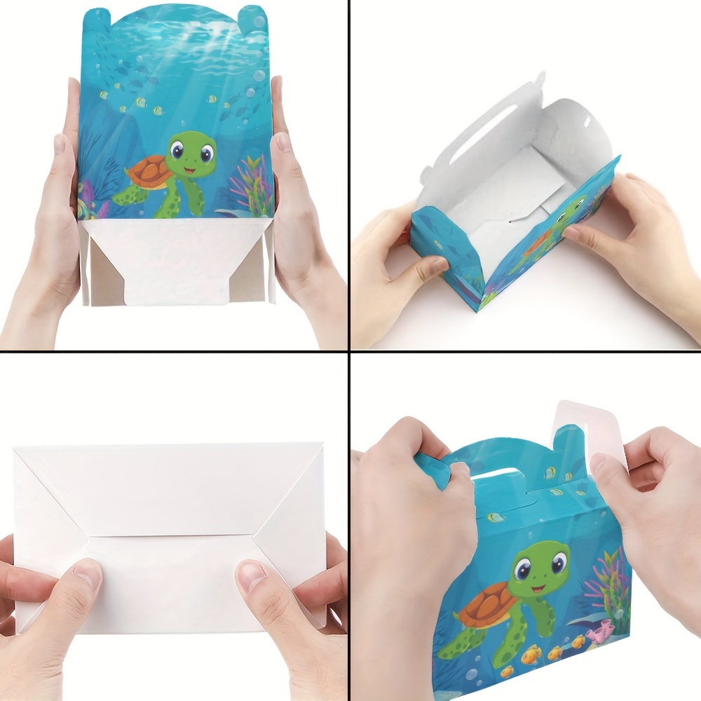 Underwater World Dolphin Party Treat Bags Ocean Sea Life - Temu Canada