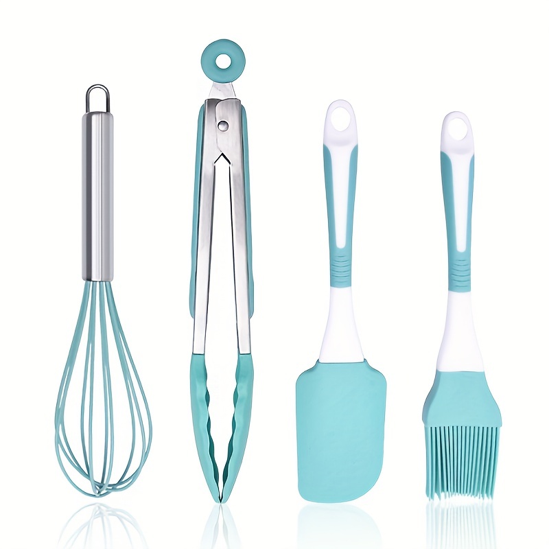 Baking Tools Set, Silicone Spatula, Oil Brush, Whisk And Tong, Kitchen  Gadgets, Kitchen Stuff, Kitchen Accessories - Temu