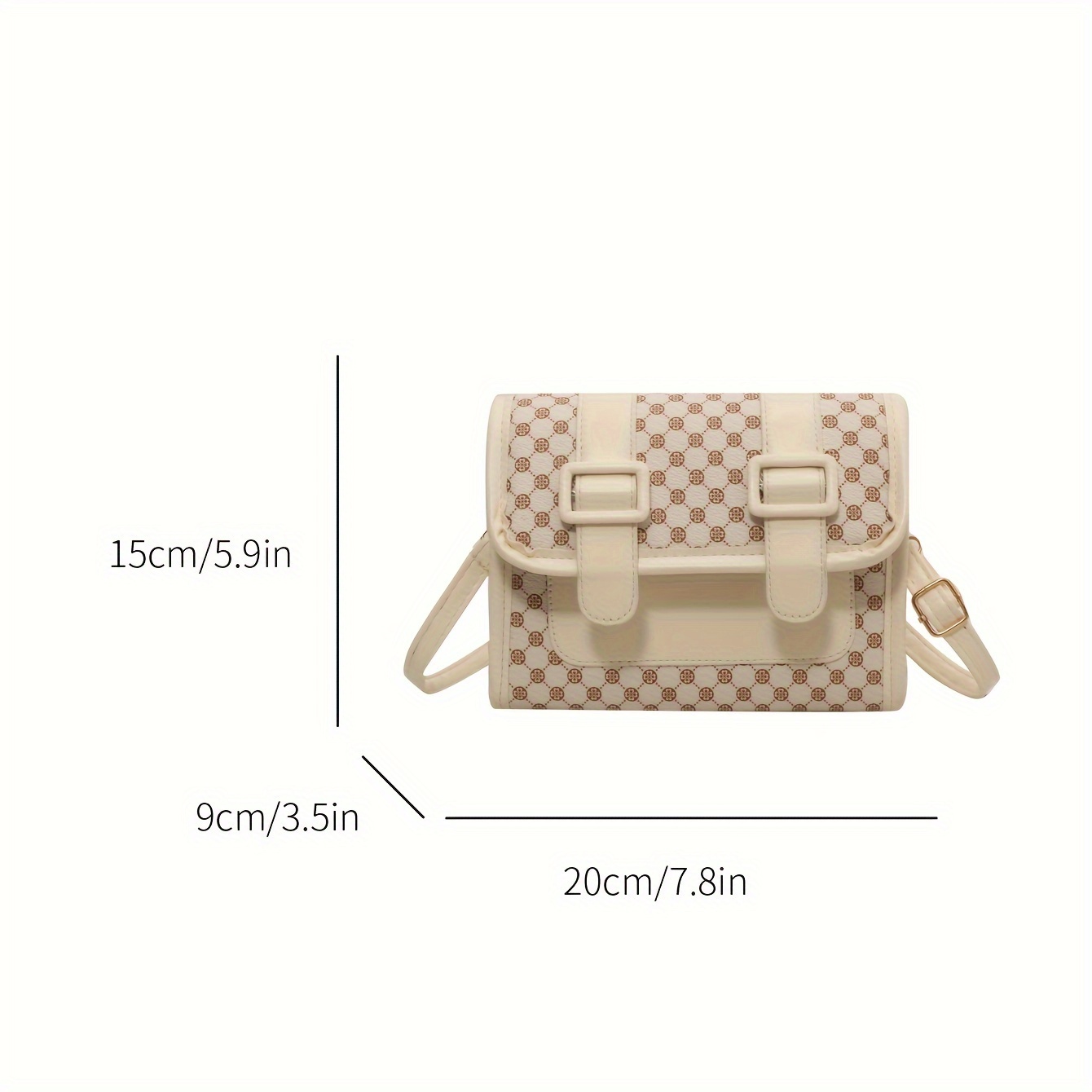 Retro Polka Dot Print Handbag, Envelope Crossbody Bag, Fashion Top Handle  Purse For Women - Temu