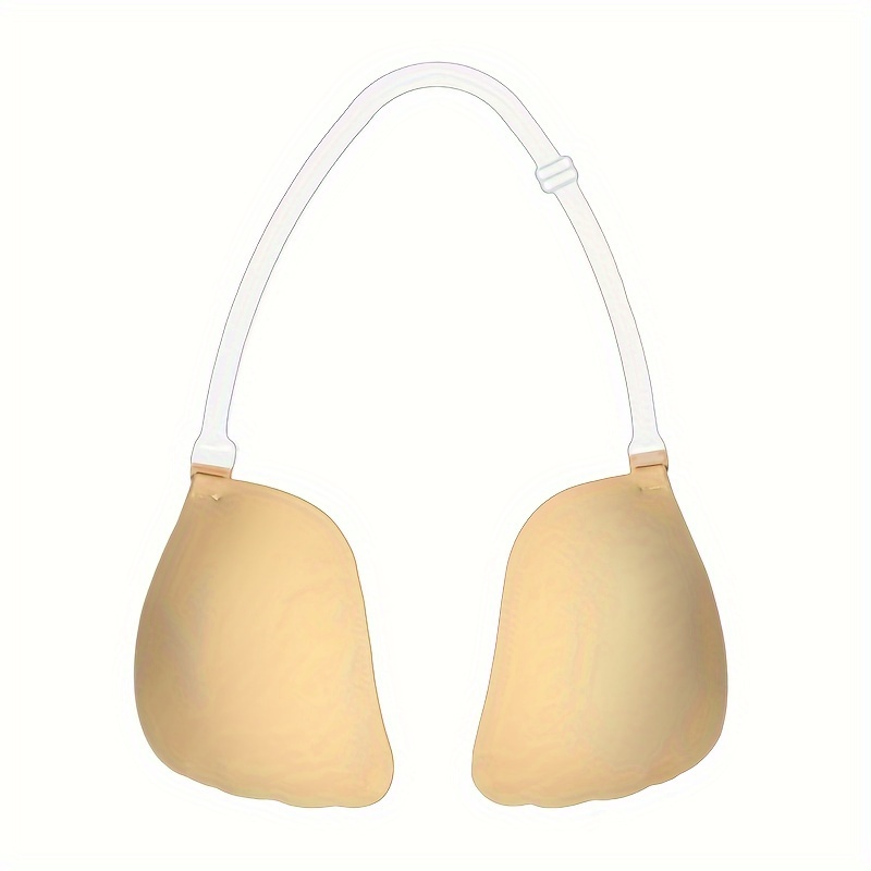 Push-Up Effect) Seamless Silicone Breast Lift Pasties Adhesive Bra