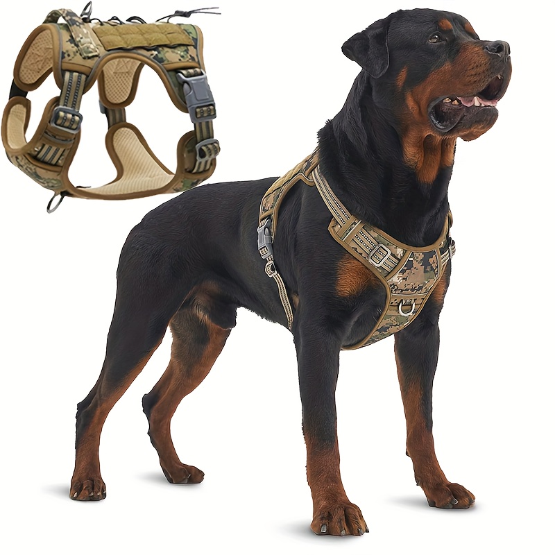 6 Best Tactical Dog Harness For Hiking, Service, Working, Military Use