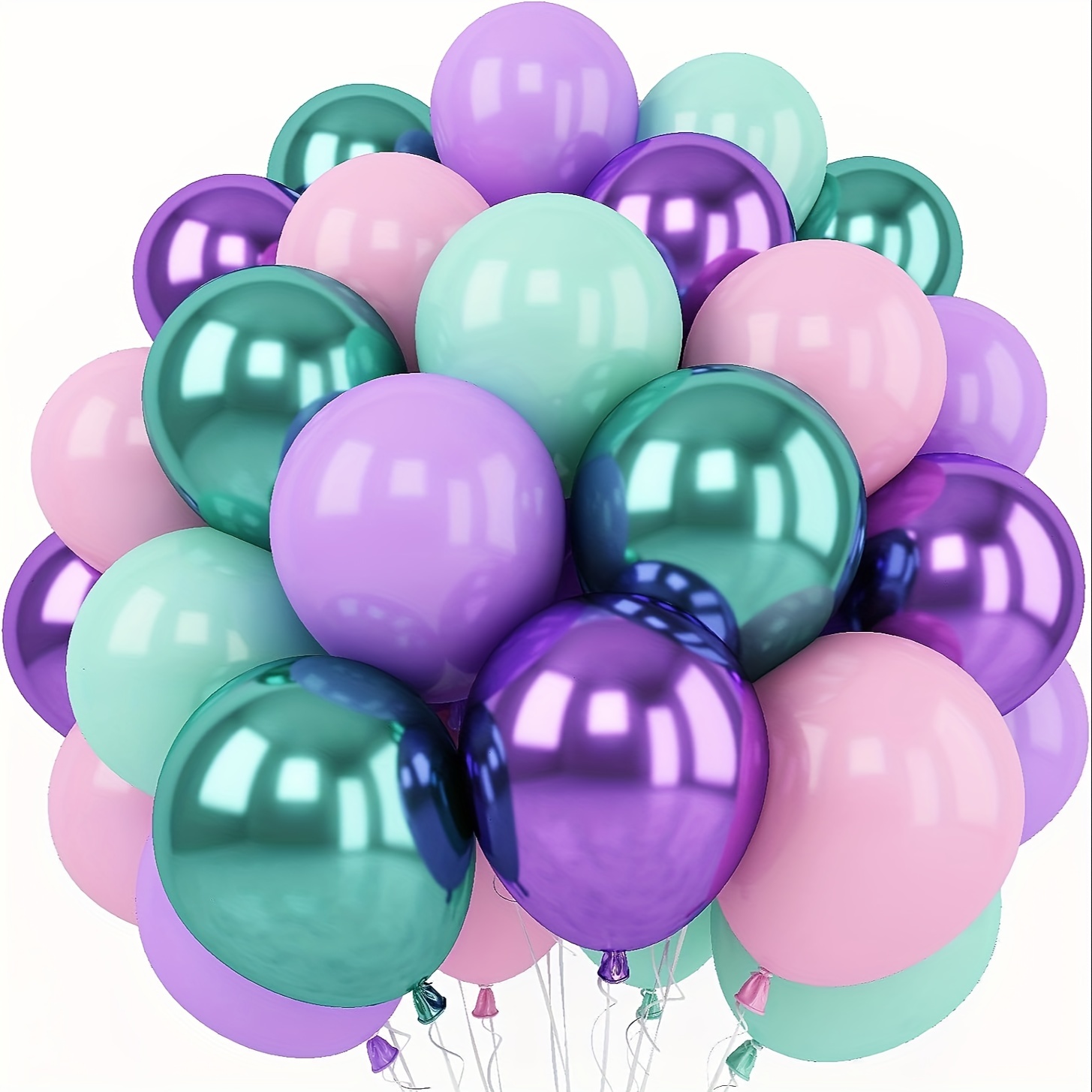 Caja de cumpleaños sorpresa con globos de papel en cascada