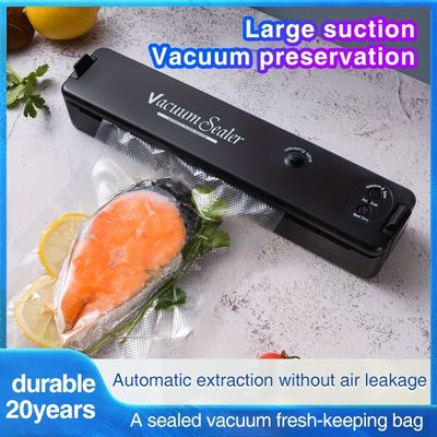 1pc vacuum sealer machine food vacuum sealer for food saver automatic air sealing system for food storage dry and moist food modes compact design with 20pcs seal bags starter kit