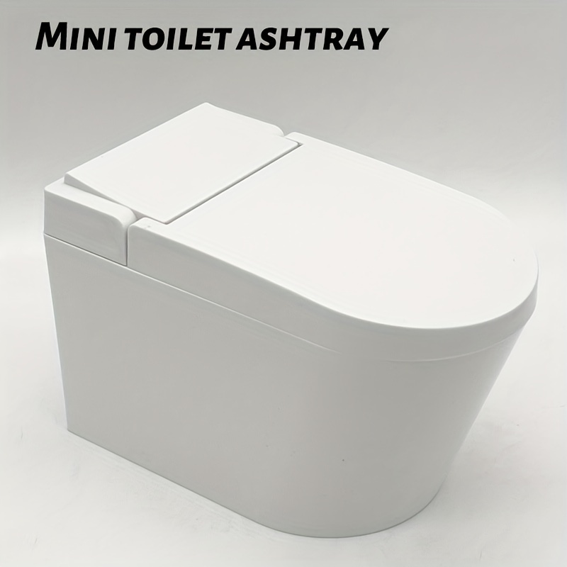 1 Stück Mini wc design aschenbecher Kreative Selbstklebende - Temu