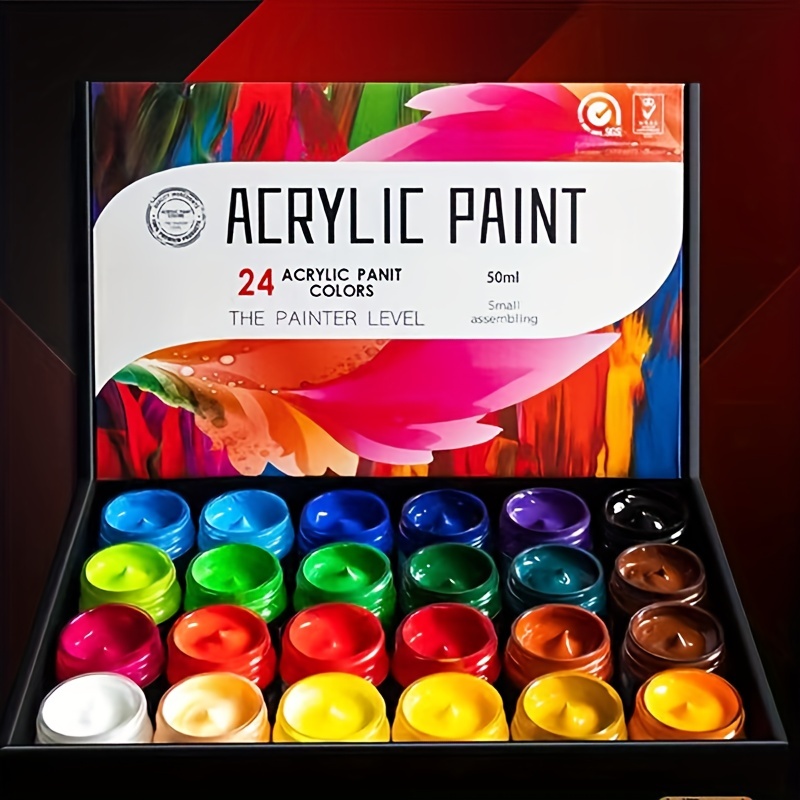 Acrylic Paint Set For Art Painting Finger Painting Graffiti - Temu