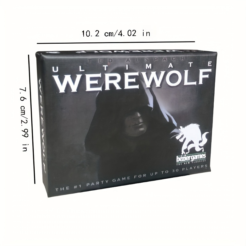 1Set New One Night Ultimate Werewolf Board Game Playing Cards Gifts Party  Toys Cards Used For Family Gatherings - AliExpress