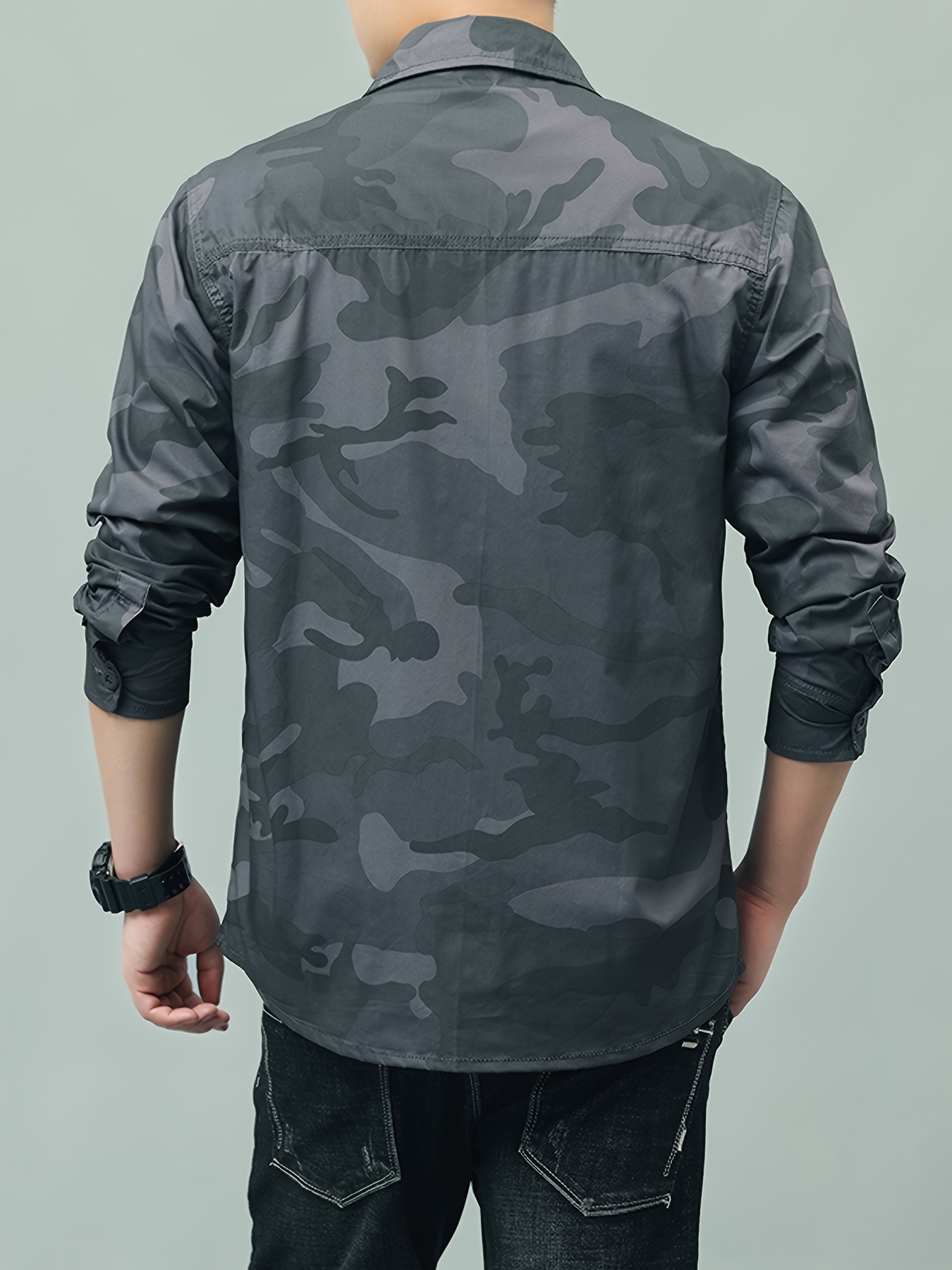 Camisa camuflaje best sale