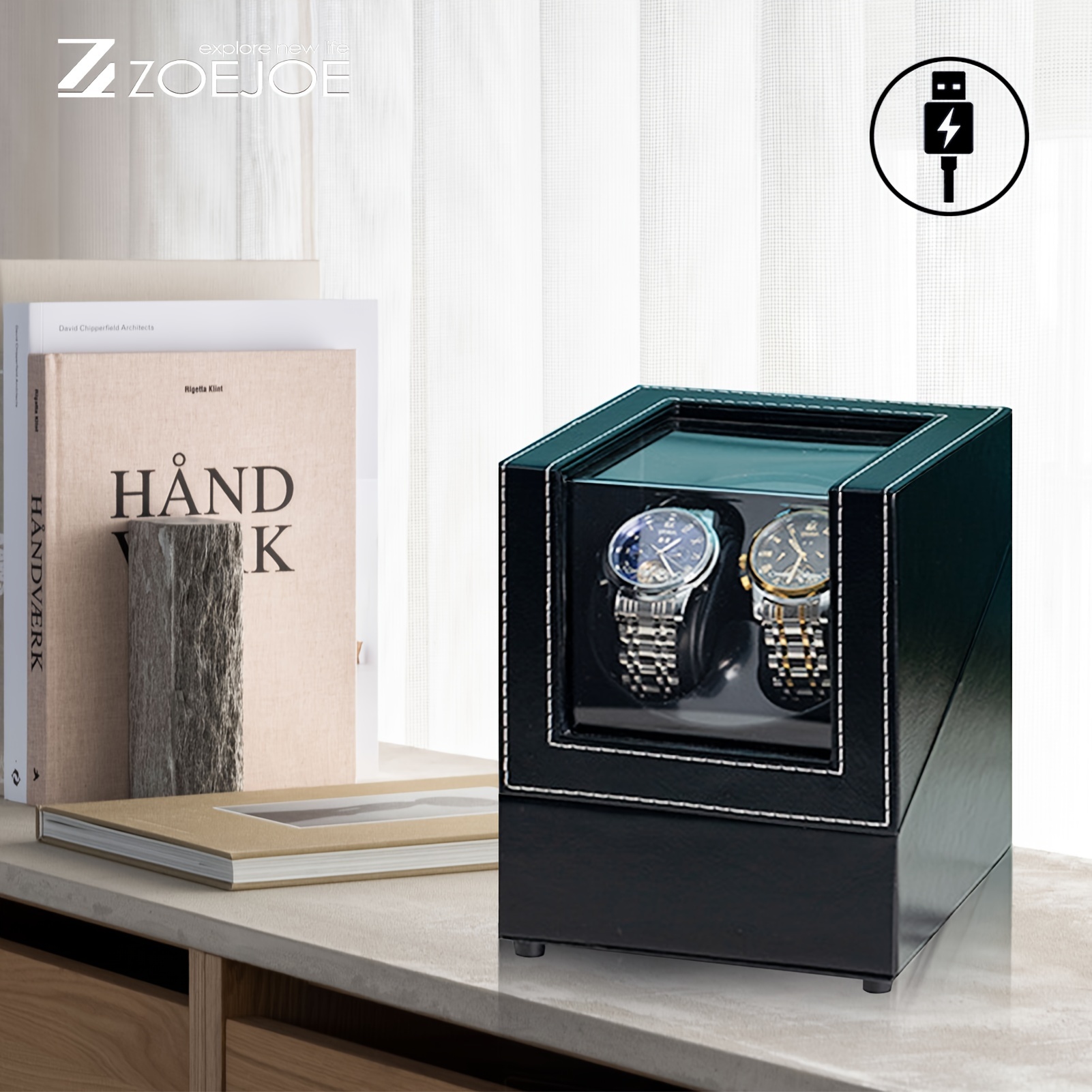 Porta Relojes 12 Unidades Caja De Lujo para Hombre Mujer ⌚💎 – INOOBE