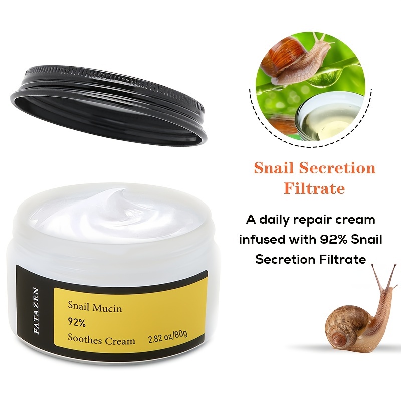 Hydrating Face Cream for Anti-Aging with Snail Mucin