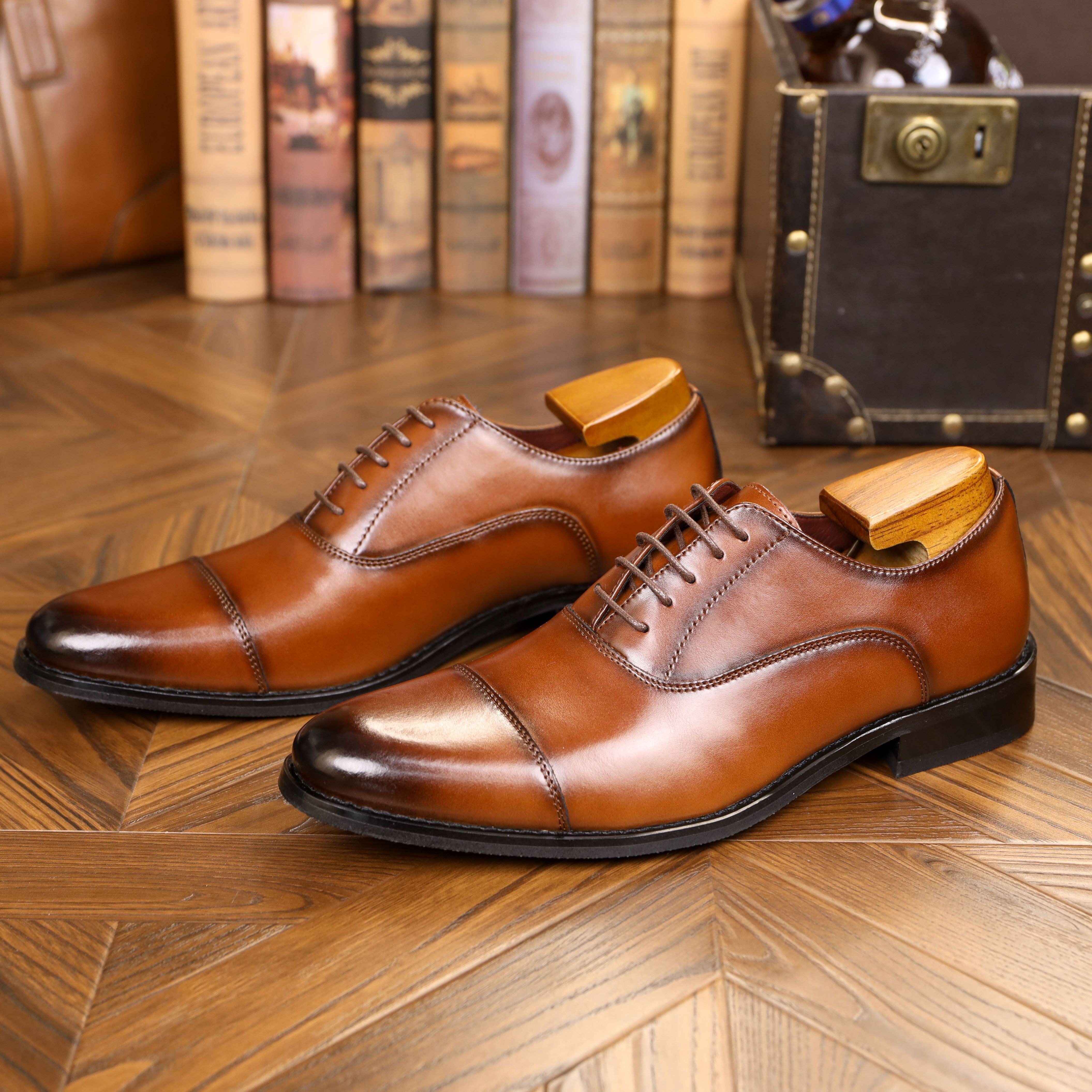 Split sales toe oxford