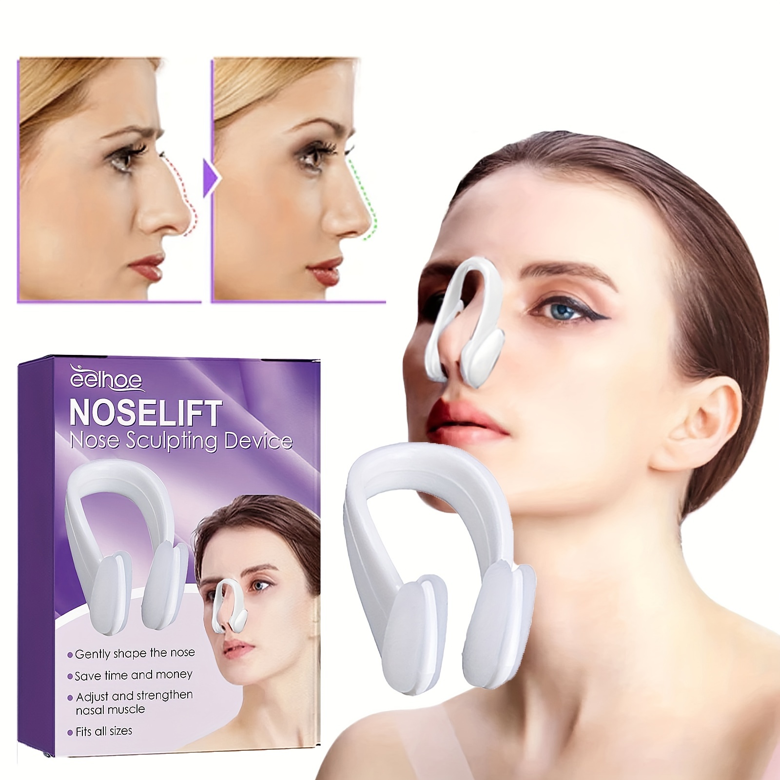 Nose Up Beauty Nose Shaper, Nose Shaper Lifter Clip, Shaping