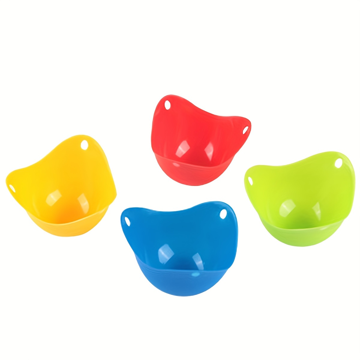 4 pack silicone egg poacher cup