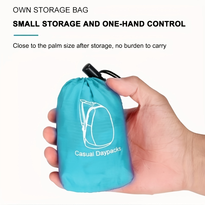 Mini waterproof foldable backpack hot sale