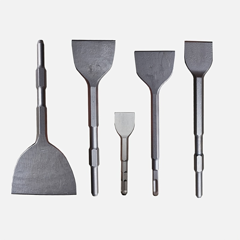 

1pc Professional Tools & Accessories For Wide Tile & Removing Tile Stone, Hex Shovel Chisel For Demolition For Hammer