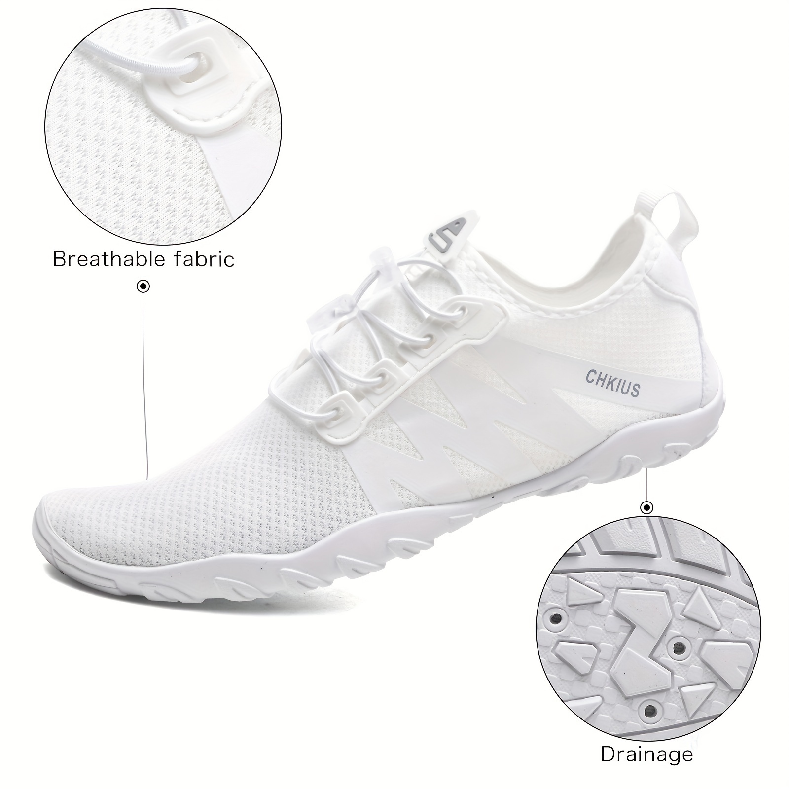 Quick Dry Slip Elastic Barefoot Breathable Wading Shoes Non - Temu