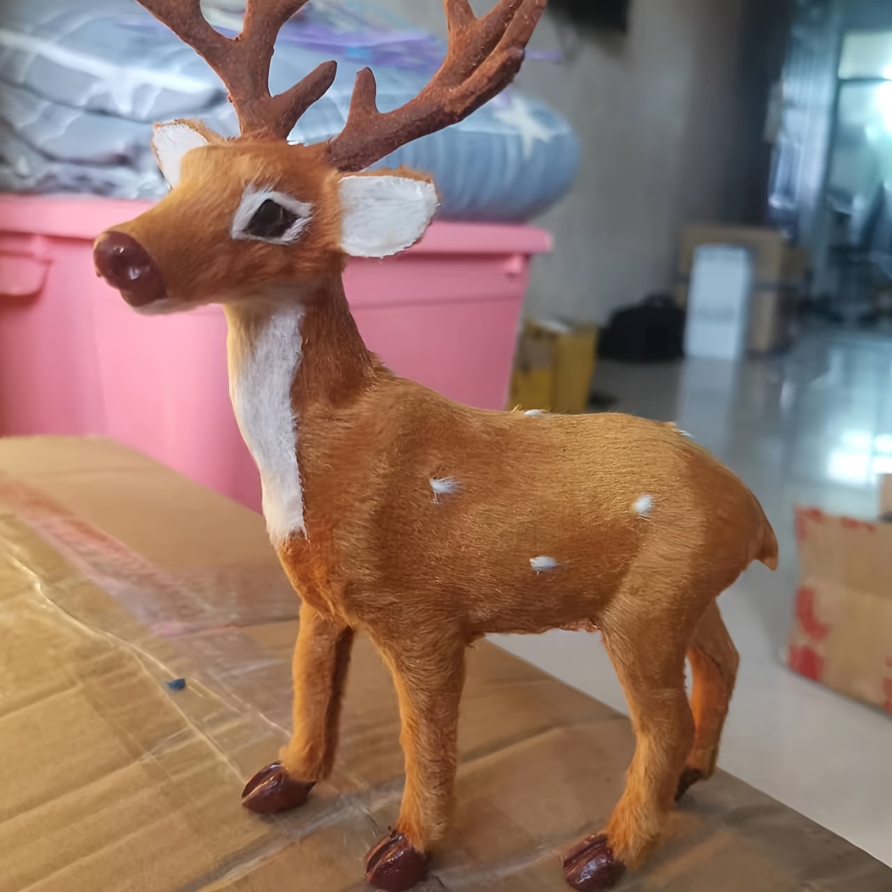 1pc Cerf De Noël En Peluche Cerf Artificiel Elk En Peluche - Temu Canada