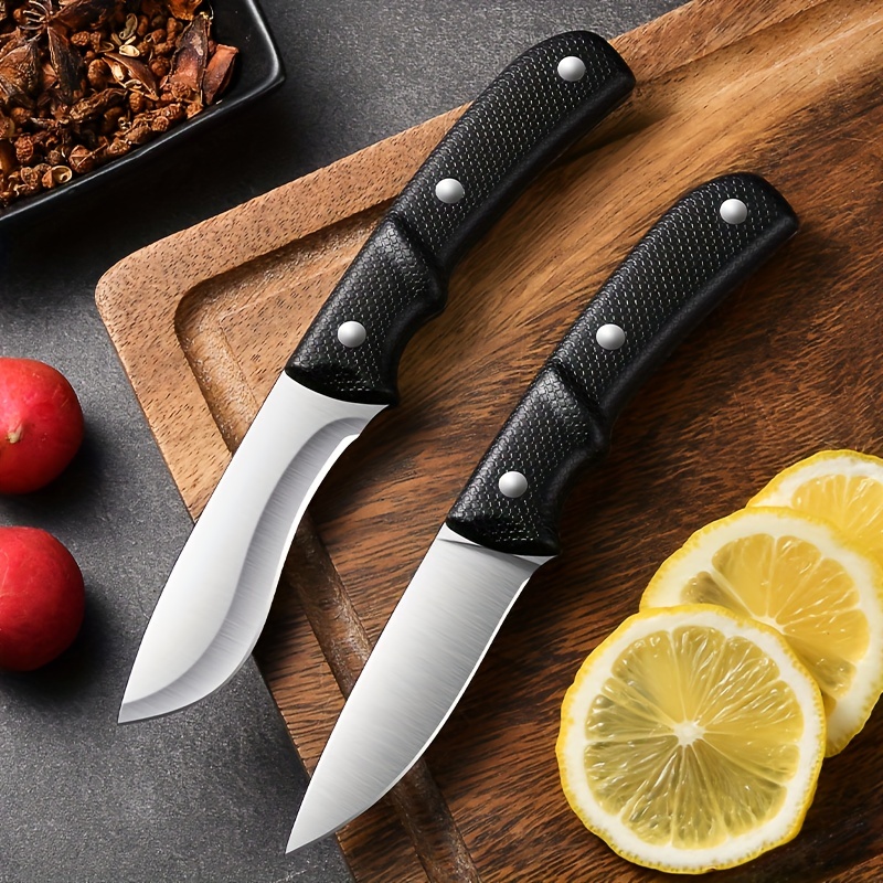 Household Fruit Knife With Knife Cover Portable Small Knife - Temu