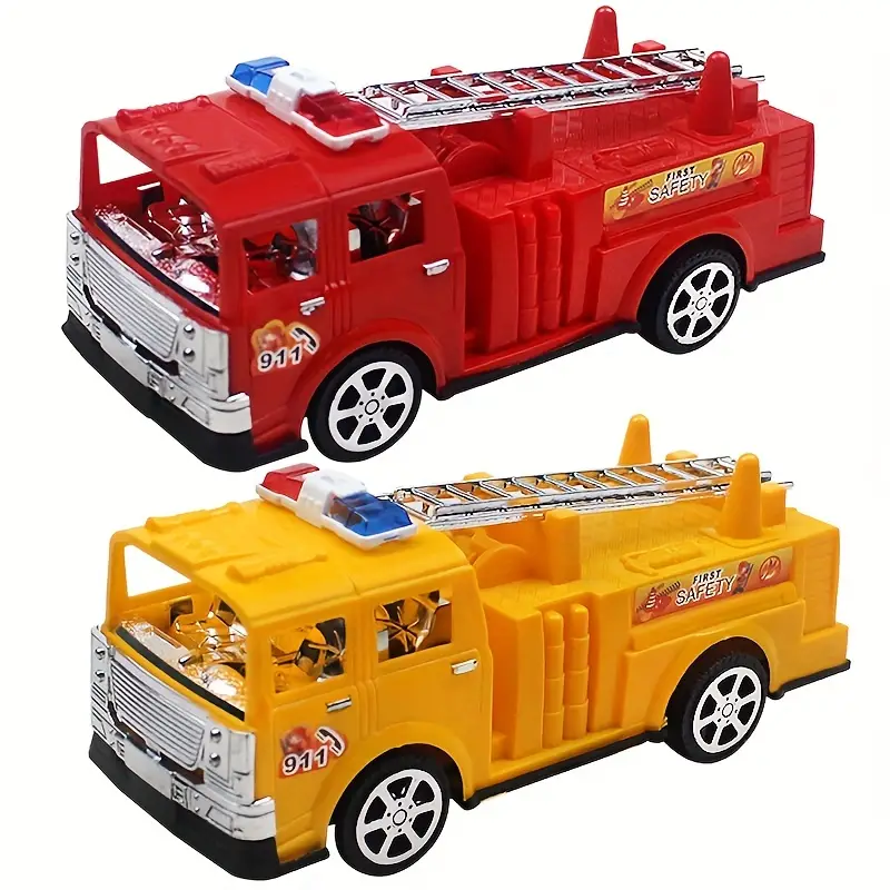 Jouets Pour Enfants Camion De Pompiers Inertiels Grand - Temu Canada