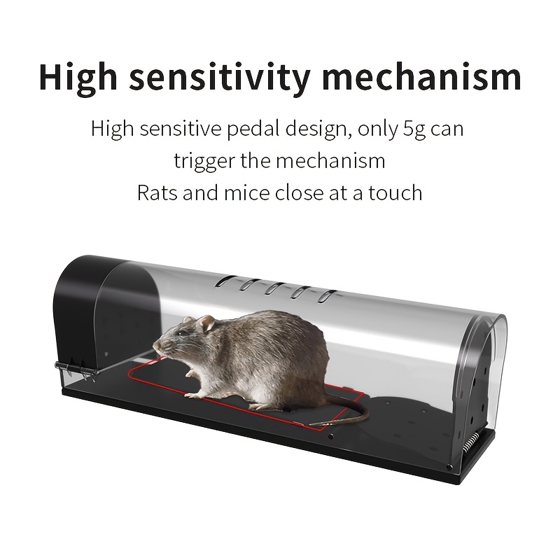 Rat Cage Mice Rodent Animal Control Catch Bait Hamster Mouse Trap Humane  Live Home High Quality Rat Killer Cage - Temu