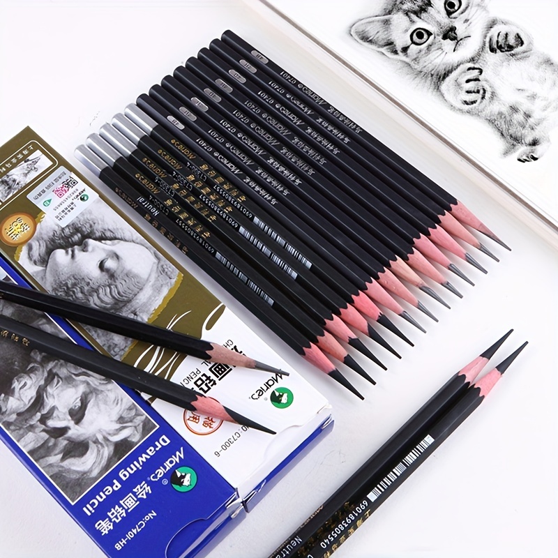 12Pcs Graphite Pencils Not Easy To Break And Easy To Sharpen For Birthday  Gift 2B