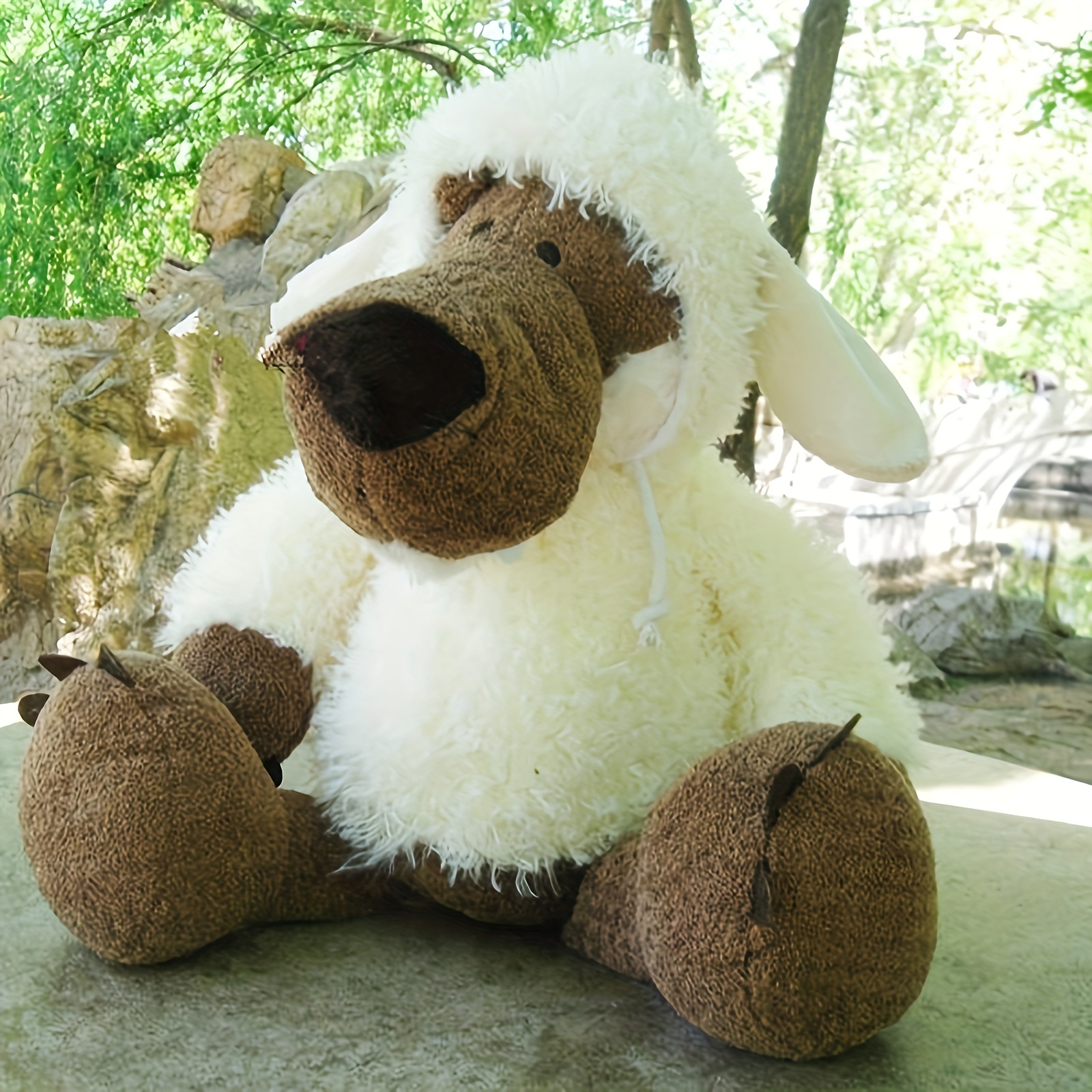 Agrimony Cute Shaved Sheep Stuffed Animals Kawaii Lamb Plush - Temu