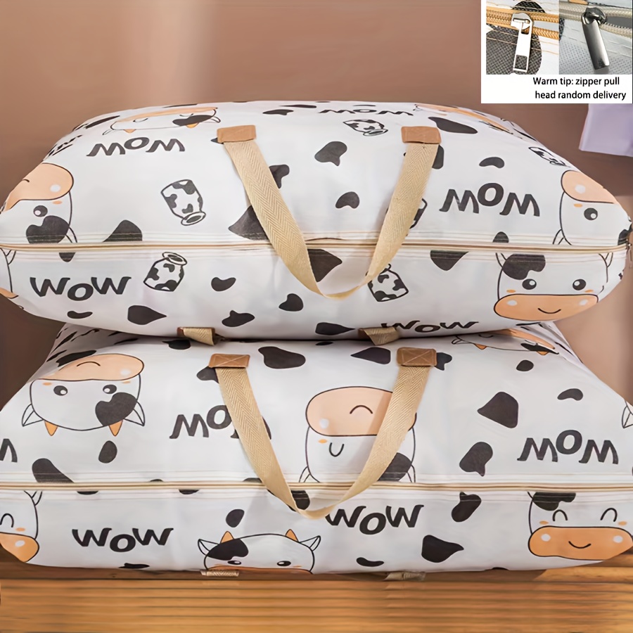 Kawaii Cartoon Moving Bag Luggage Storage Bag Clothing - Temu