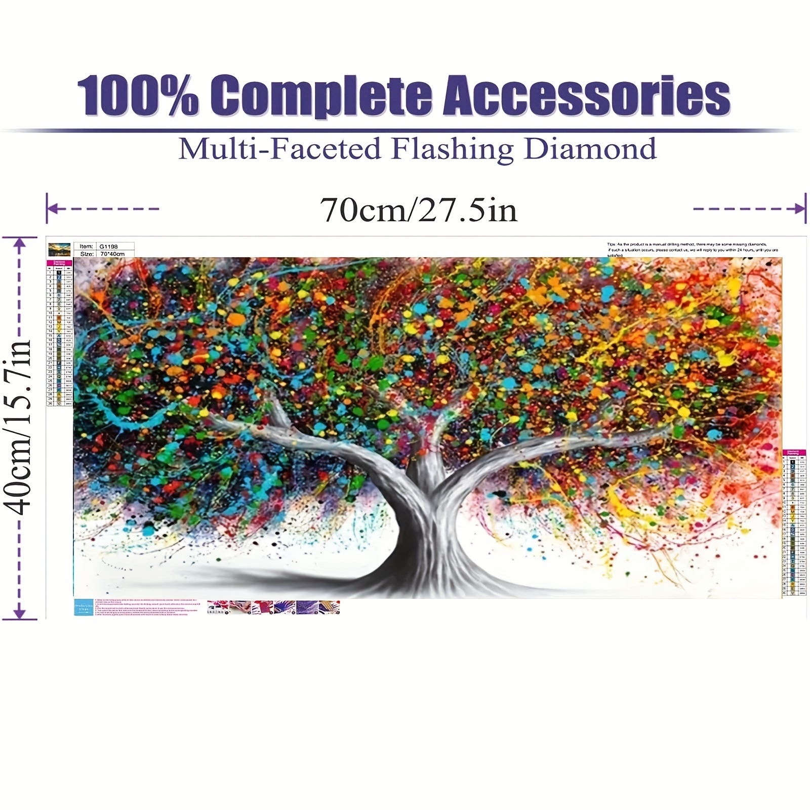 Impresionante Kit Pintura Diamantes Imitación 5d Crea - Temu