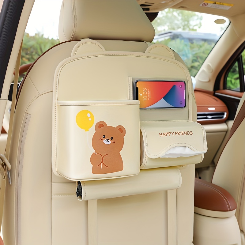 Multi functional Car Storage Bag Cartoon Car Seat Back - Temu
