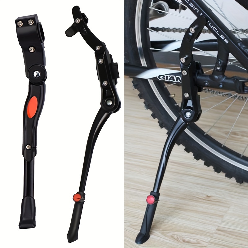 Adjustable Bike Kickstand Aluminum Rear Side Bicycle Stand for
