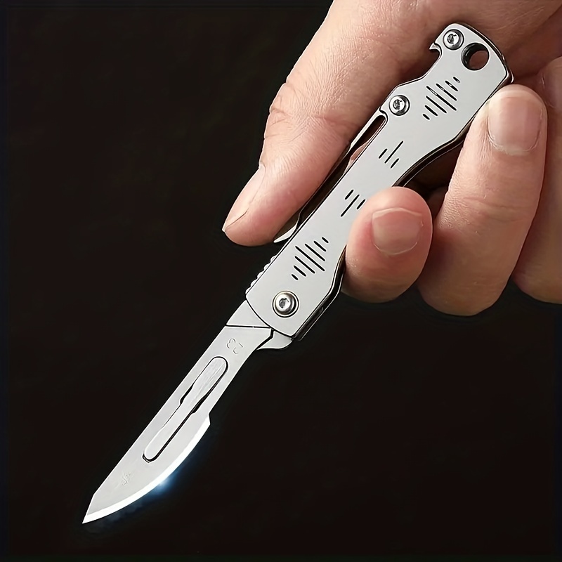 Buy Joycube Small Keychain , Mini Folding Pocket with 10pcs Replaceable  Surgical Blades, Scalpels Utility Knives, EDC Box Cutter for Women and Men  Online at desertcartSouth Africa