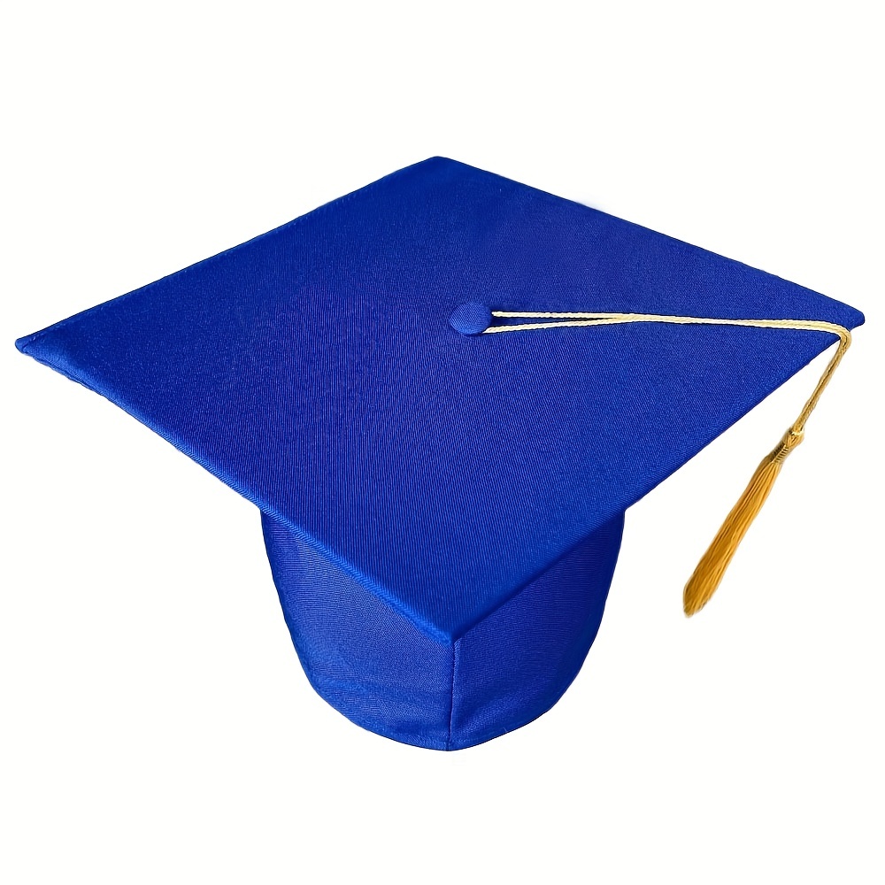 Blue graduation hat